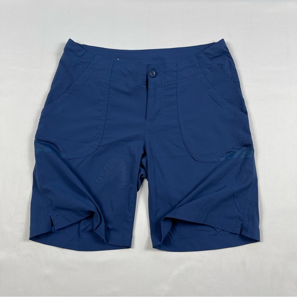 Columbia Shorts Women’s Blue PFG Fishing  Hiking Camping Outdoors Size: 6 - Picture 2 of 15